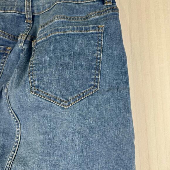 PacSun Lace-Up Denim Jean Mini Skirt Women’s 2 Size 25 Punchy Western Chic - Picture 4 of 4